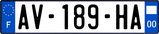 AV-189-HA