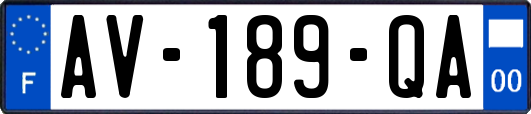 AV-189-QA