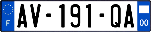 AV-191-QA