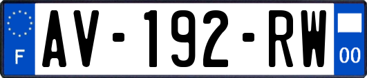 AV-192-RW