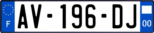 AV-196-DJ