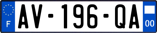 AV-196-QA