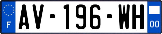 AV-196-WH