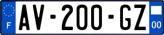AV-200-GZ