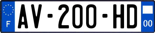 AV-200-HD