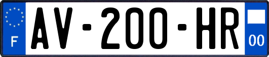 AV-200-HR