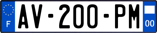 AV-200-PM