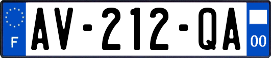 AV-212-QA