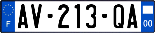 AV-213-QA