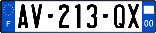 AV-213-QX