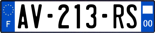 AV-213-RS