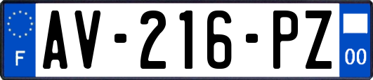 AV-216-PZ
