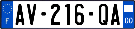 AV-216-QA