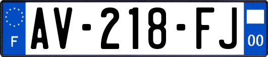 AV-218-FJ