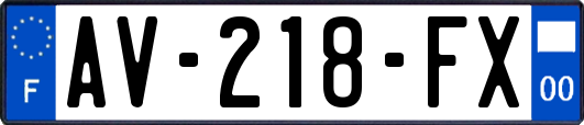 AV-218-FX