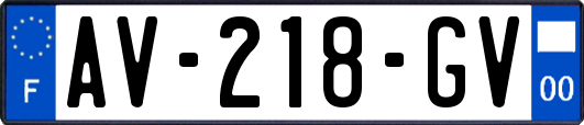 AV-218-GV