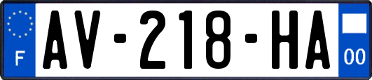 AV-218-HA
