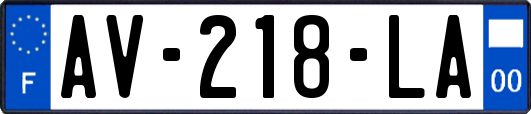 AV-218-LA