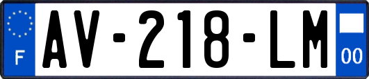 AV-218-LM