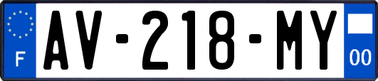 AV-218-MY
