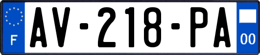 AV-218-PA