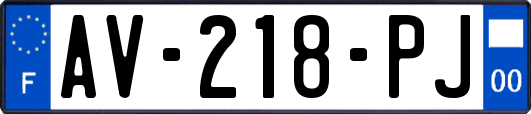 AV-218-PJ