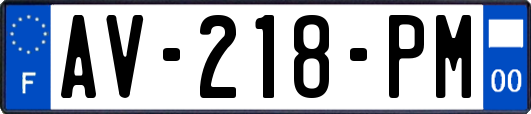 AV-218-PM