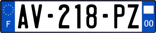 AV-218-PZ