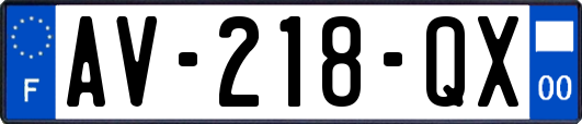 AV-218-QX