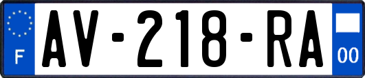 AV-218-RA