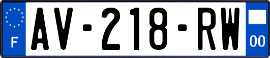 AV-218-RW