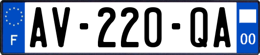 AV-220-QA