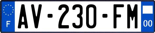 AV-230-FM