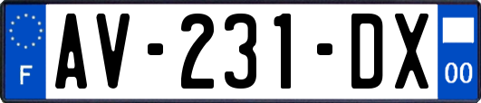AV-231-DX