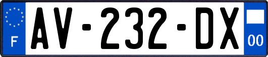 AV-232-DX