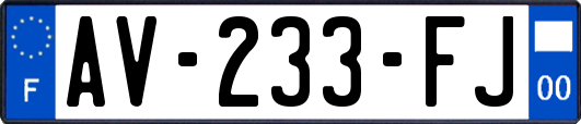 AV-233-FJ