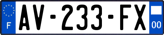 AV-233-FX