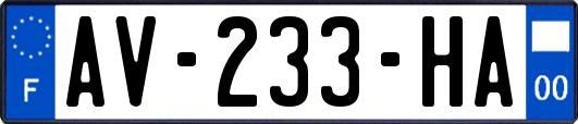AV-233-HA