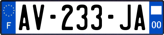 AV-233-JA