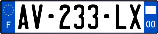 AV-233-LX