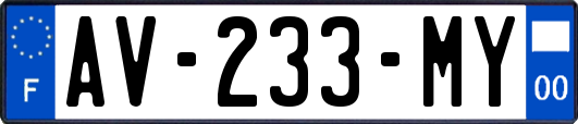 AV-233-MY
