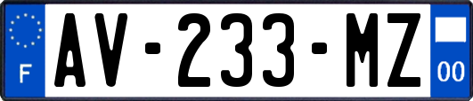 AV-233-MZ