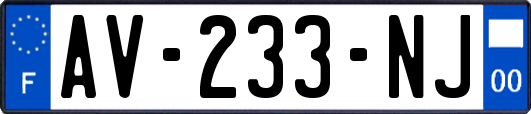 AV-233-NJ