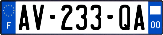 AV-233-QA