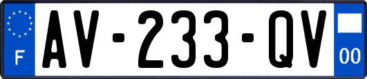 AV-233-QV