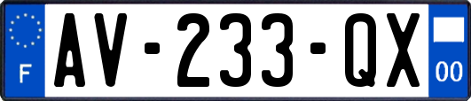 AV-233-QX