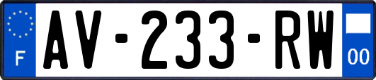 AV-233-RW