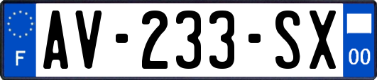 AV-233-SX