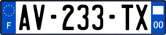 AV-233-TX