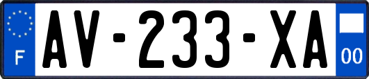 AV-233-XA
